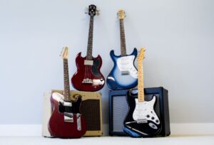 Nicol Street Pawnbrokers has huge selection of used electric guitars to choose from.