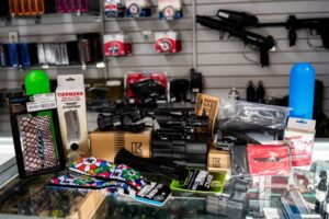 Paintball Accessories to dress up your marker or take your game to the next level. 