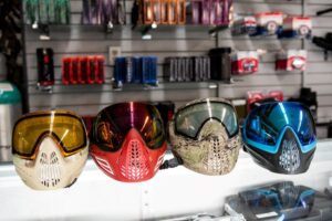 Nicol Street Paintball has a great selection of paintball Masks by JT, Empire, Dye and more